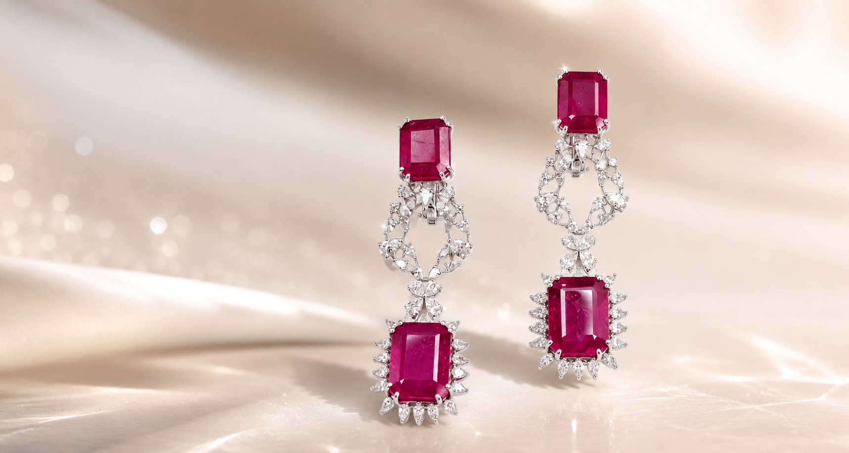 RUBY EARRING